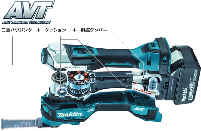 TM51DRF_圧倒的な低振動 AVT搭載